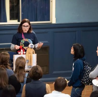 Inspiring students to become science communicators at the Oxford University Soapbox Science event.