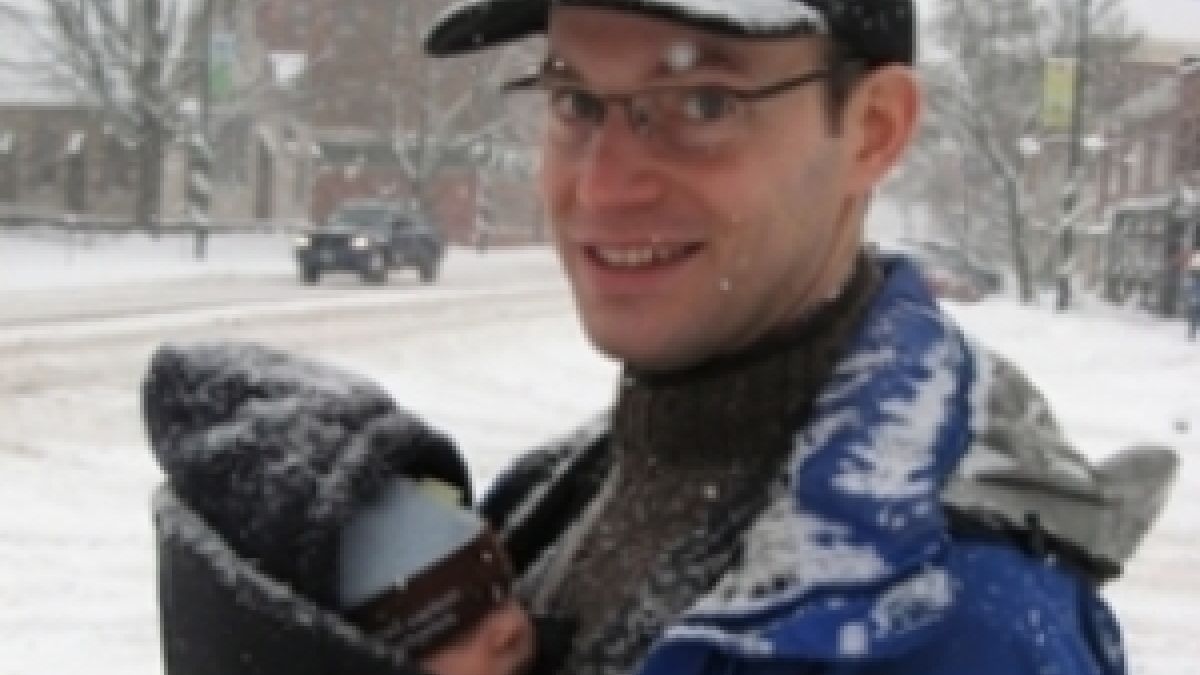 Bill Finnegan with baby