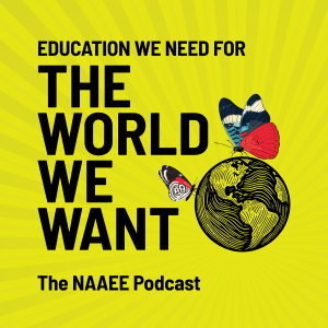 The World We Want podcast logo