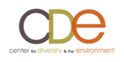 Center for Diversity and the Environment (CDE) logo