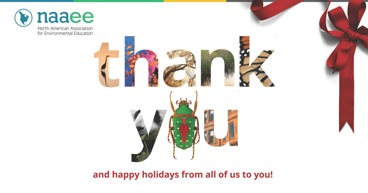 Inspiring Insights: A December Reflection from Judy Braus, Executive Director of NAAEE